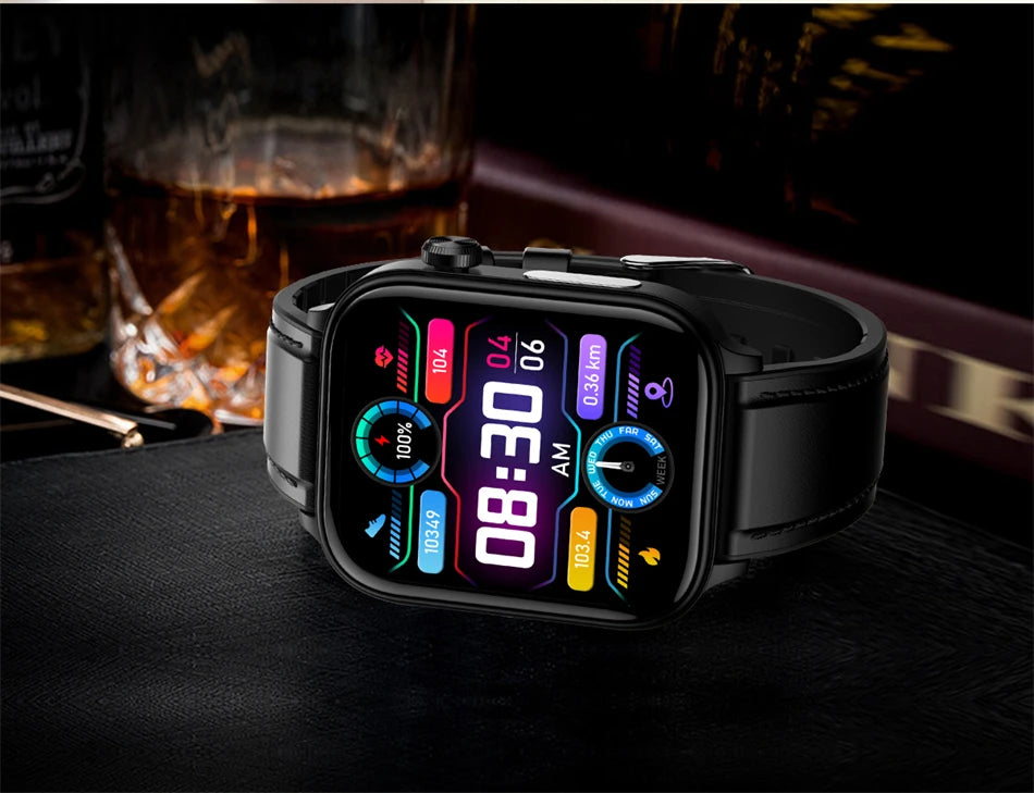 Smartwatch with ECG, Blood Metrics