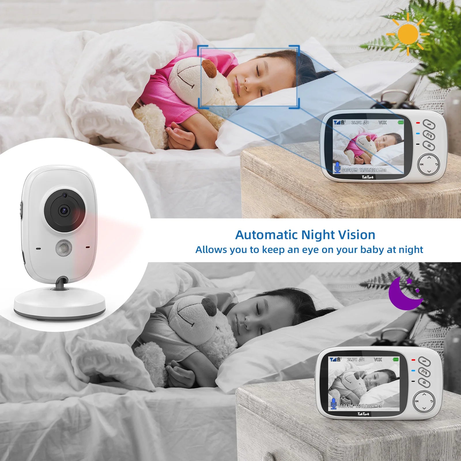 TakTark Wireless Baby Monitor