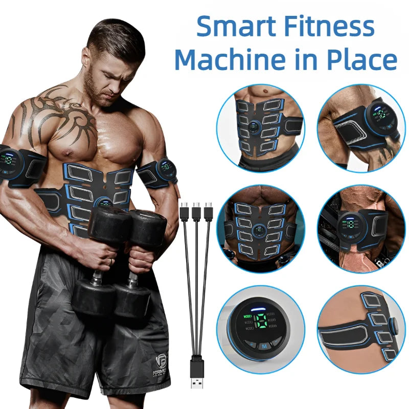 Rechargeable Abdominal Muscle Trainer