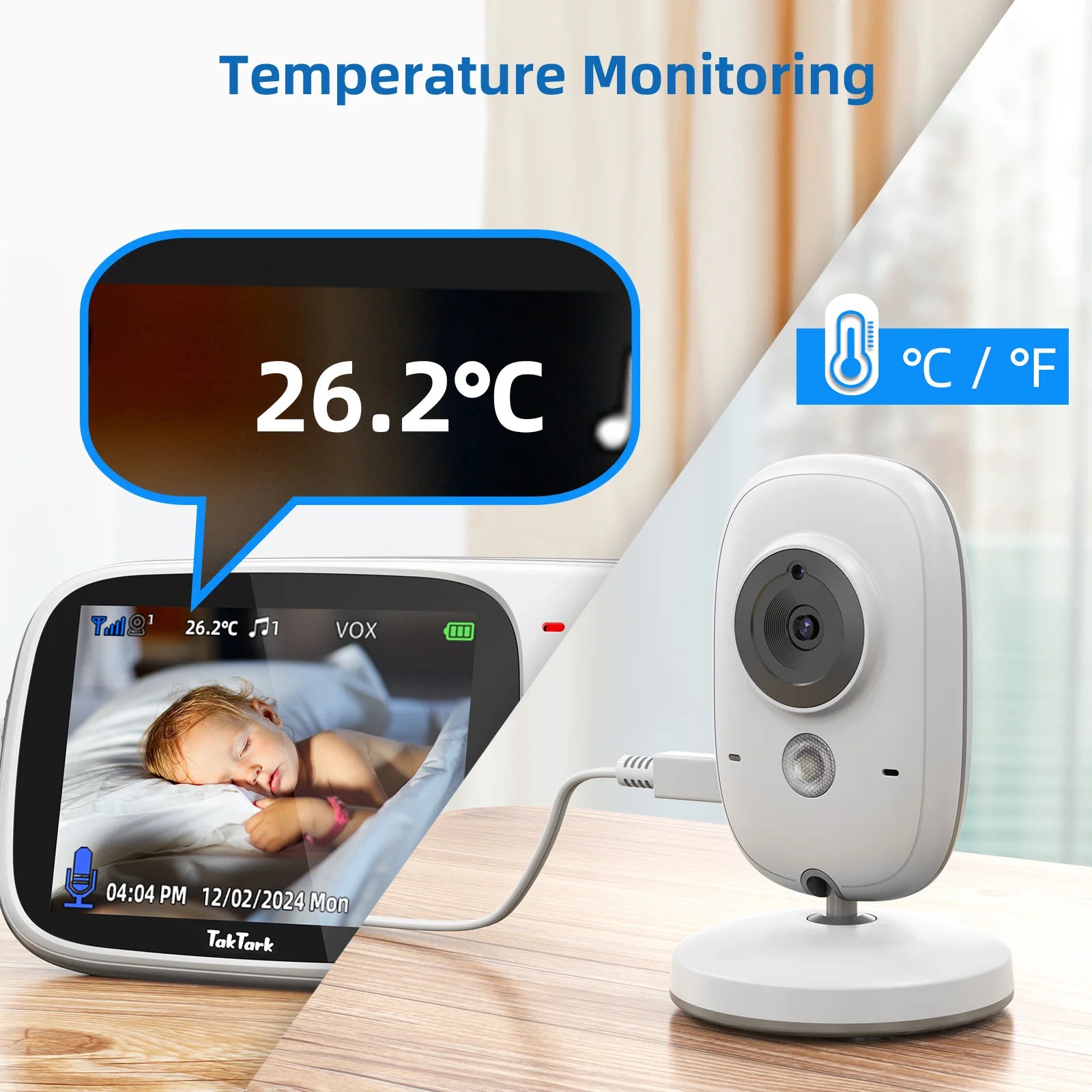 TakTark Wireless Baby Monitor